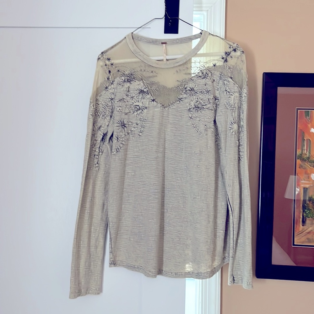 Top from Free People which I haven’t worn but no tags. It is a medium